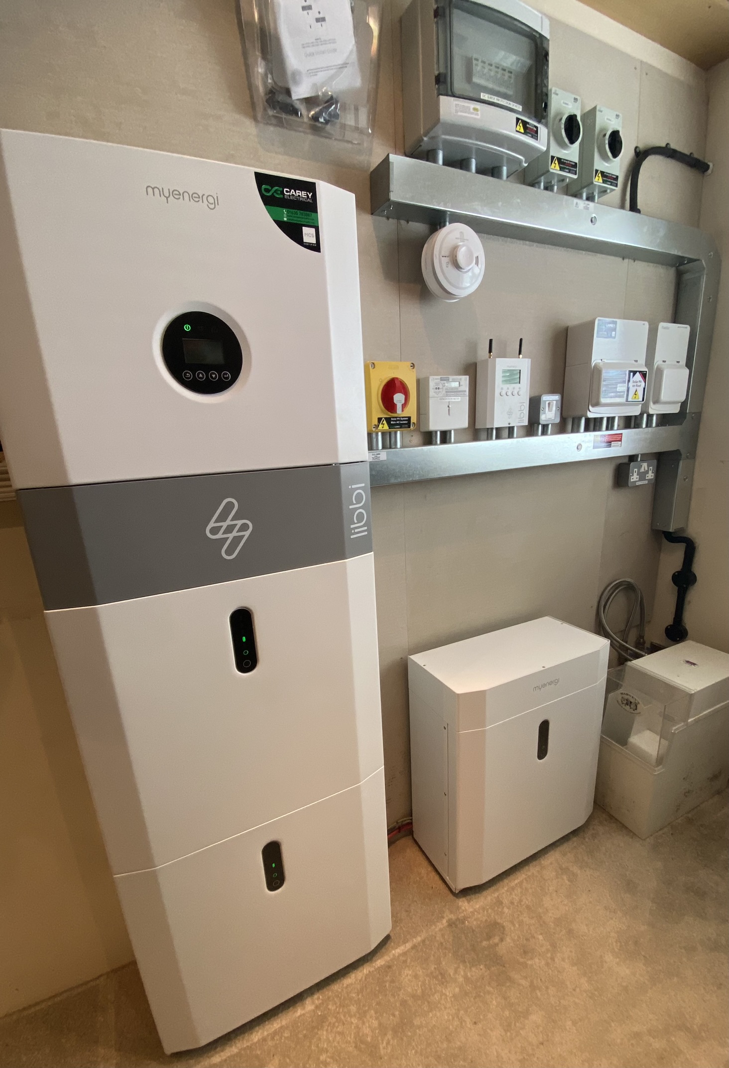 Premium Battery Storage Setup